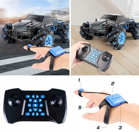 ZDALNIE STEROWANY SAMOCHÓD TERENOWY 4X4 Z FUNKCJĄ DRIFTU I TRANSFORMACJĄ