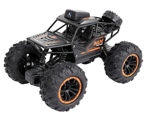 ZDALNIE STEROWANY SAMOCHÓD TERENOWY Z KAMERĄ WIFI I OKULARAMI VR, 720P HD