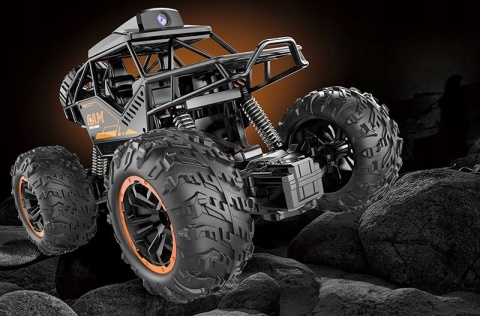 ZDALNIE STEROWANY SAMOCHÓD TERENOWY Z KAMERĄ WIFI I OKULARAMI VR, 720P HD