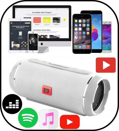 Bezprzewodowy Głośnik Bluetooth Blow Bt460 20W Fm Radio 4 Głośniki Usb Sd