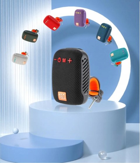 Bezprzewodowy Głośnik Uchwyt Rowerowy Bluetooth 5W Fm Usb Sd Wodoodporny