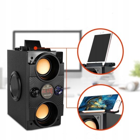 Fegar Dance Głośnik 30W Bluetooth Karaoke Radio Pilot Usb Sd Aux 4000Mah