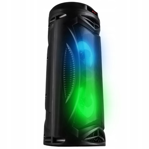 Głośnik Bezprzewodowy Przenośny Bluetooth Boombox Led Kolumna 100 Mp3