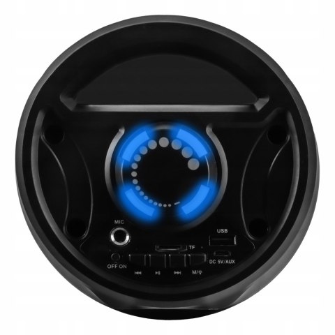 Głośnik Bezprzewodowy Przenośny Bluetooth Boombox Led Kolumna 100 Mp3