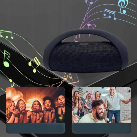 Głośnik Bluetooth Boombox 50W Przenośny Z Radiem I Powerbankiem