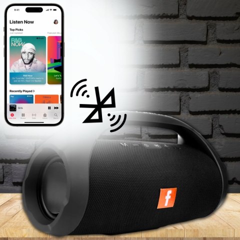 Głośnik Bluetooth Boombox 50W Przenośny Z Radiem I Powerbankiem