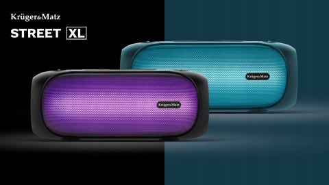 Głośnik Bluetooth Ipx5 Usb Aux 30W Tws Radio Fm Bt 5.0 Boombox Kruger&Matz