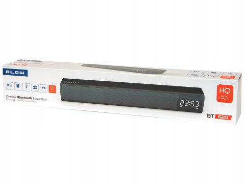 Głośnik Bluetooth Soundbar Lcd Radio Kuchenne Akumulatorowe Zegarek Usd Sd