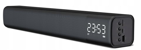 Głośnik Bluetooth Soundbar Lcd Radio Kuchenne Akumulatorowe Zegarek Usd Sd
