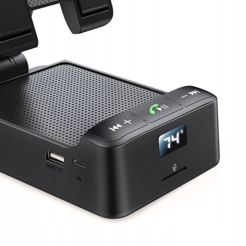 Joyroom Bezprzewodowy Głośnik Bluetooth 3W1 Uchwyt Telefon Tablet Czarny