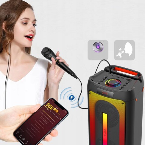 Mega Mocny Głośnik Bluetooth Blow Citylight 160W Tws Karaoke Fm Usb Sd 4500