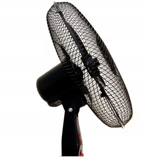 Mocny Wentylator Stojący Typhon 16 50 W 3 Tryby Czarny Cicha Praca Wydajny