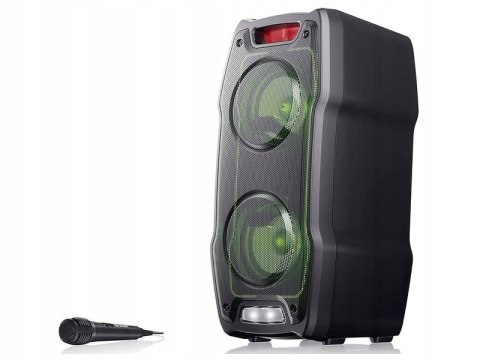 Power Audio Sharp Ps-929 Ipx5 180W Bluetooth Led Usb Mobilny Bass 6H Pracy!