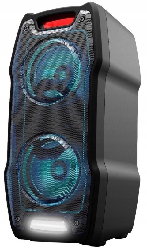 Power Audio Sharp Ps-929 Ipx5 180W Bluetooth Led Usb Mobilny Bass 6H Pracy!