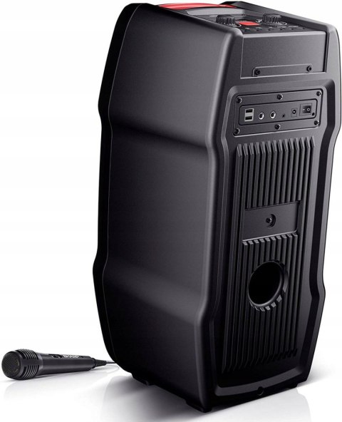 Power Audio Sharp Ps-929 Ipx5 180W Bluetooth Led Usb Mobilny Bass 6H Pracy!