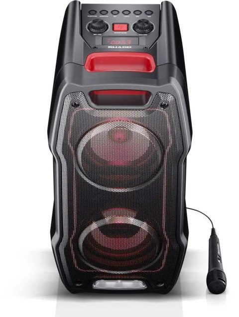 Power Audio Sharp Ps-929 Ipx5 180W Bluetooth Led Usb Mobilny Bass 6H Pracy!