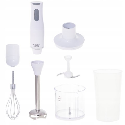 Blender Ręczny Zestaw Mikser Malakser Turbo Robot Wielofunkcyjny 800W