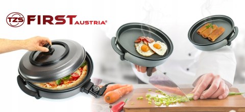 Duża Patelnia Elektryczna Z Pokrywką Największa First Austria 1500W