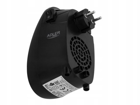 Mini Grzejnik Elektryczny Przenośny Ogrzewacz Heater 1500W Czarny Wydajny