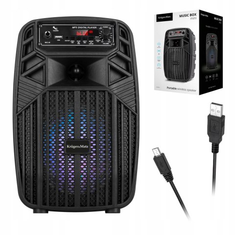 Mobilna Kolumna Głośnik Bezprzewodowy Bluetooth Kruger&Matz Music Box Mini