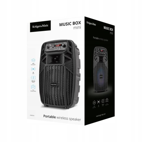Mobilna Kolumna Głośnik Bezprzewodowy Bluetooth Kruger&Matz Music Box Mini