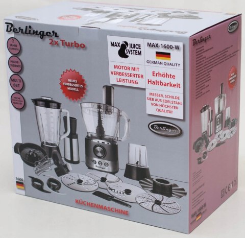 Robot Kuchenny Berlinger Malakser Szatkownica Wyciskarka Blender Młynek