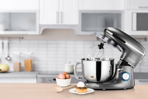 Robot Kuchenny Planetarny Mikser Graychef Misa 6L Duża Moc 3000W Czarny