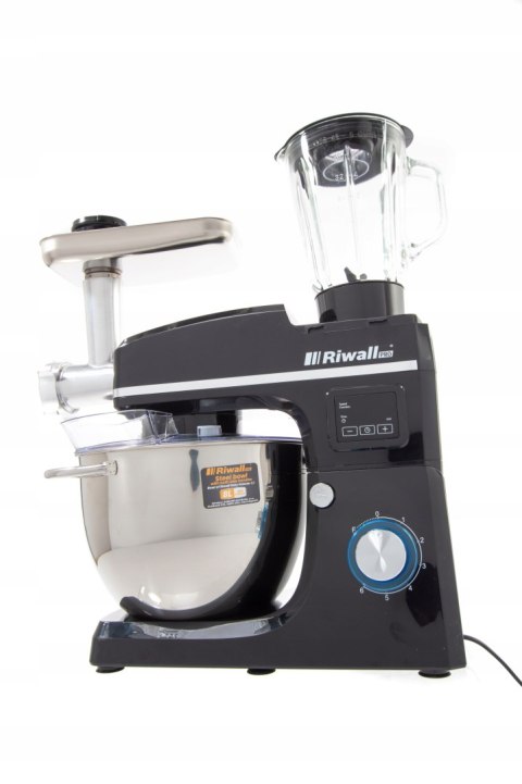 Robot Kuchenny Riwall Mo2f4-7Piu 2700W Z Podgrzewaną Misą 8L