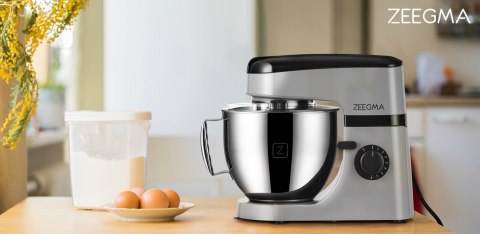 Robot Planetarny Zeegma Planeet Mix 5L, 1800W, Mieszadła 3W1, Srebrny