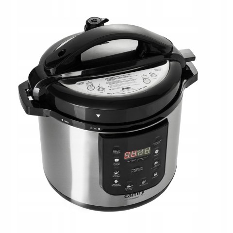 Szybkowar Elektryczny Multiwar Garnek 6L Regulacja Temp 8Xprogram Timer