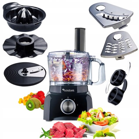 Wielofunkcyjny Malakser Robot Kuchenny Tarka Szatkownica 800 W 1,2 L