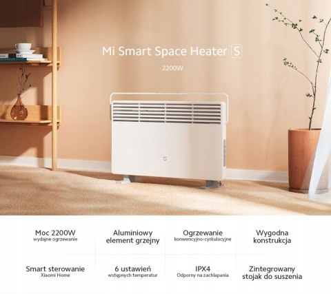 Wydajny Grzejnik Elektryczny Mi Smart Space Heater S 2200W Biały