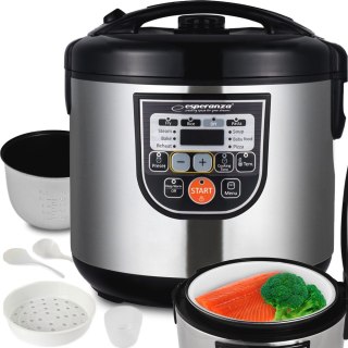 Wydajny Multicooker Elektryczny Garnekszybkowar Parowar Wielofunkcyjny Lcd