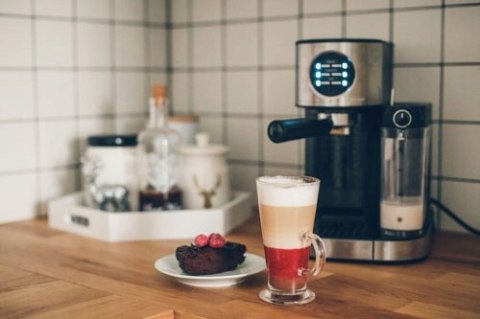 Ekspres Ciśnieniowy 15 Bar Mpm Mkw-07M Do Kawy: Espresso, Latte, Cappuccino