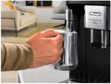 Ekspres Ciśnieniowy Delonghi 1450W Z Automatycznym Spieniaczem Mleka