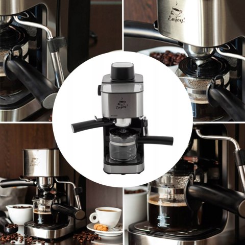Ekspres Ciśnieniowy Kolbowy First Austria 5 Bar, 800W, 4 Espresso Na Raz