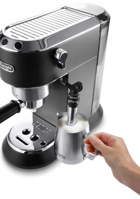 Ekspres Delonghi Dedica Style Ec685.Bk - Smukły Design, Moc 1300W, 15 Bar