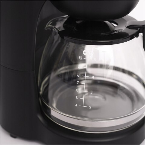 Ekspres Do Kawy Przelewowy Smarton 1,25L 600W Czarny Anti-Drip Czarny