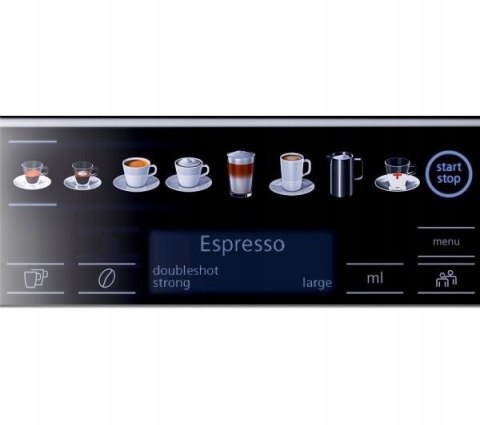 Ekspres Do Kawy Siemens Te651319rw Eq.6 Plus S.100 1500W, Intuicyjny