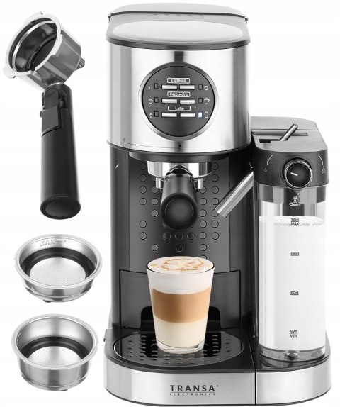 Ekspres Kolbowy Multicoffee 20 Bar Z Automatycznym Spieniaczem Do Mleka