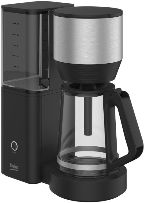 Ekspres Przelewowy Beko 1000W 1.25L Dripstop Z Blokadą Kapania Szklany