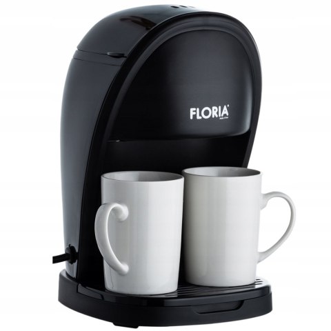 Ekspres Przelewowy Do Kawy Floria 450W Z 2 Kubkami Ceramicznymi 125Ml