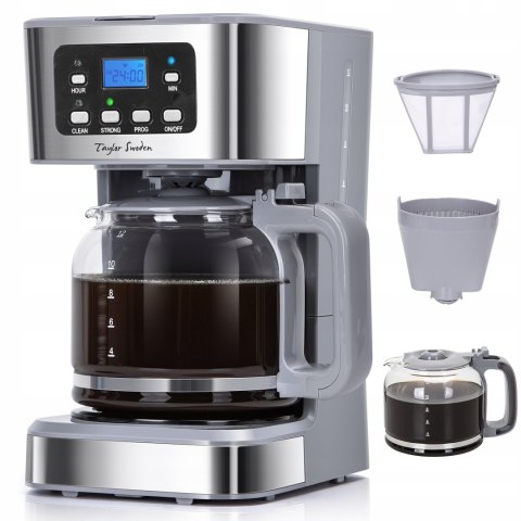 Ekspres Przelewowy Do Kawy Taylor Swoden 950W 1,5L Podtrzymanie Ciepła Lcd