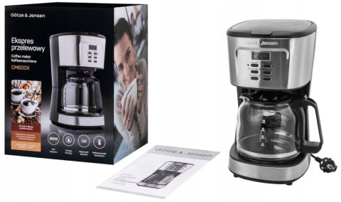 Ekspres Przelewowy GÖTze & Jensen Cm600x Inox 1,5L 900W Automatyczny