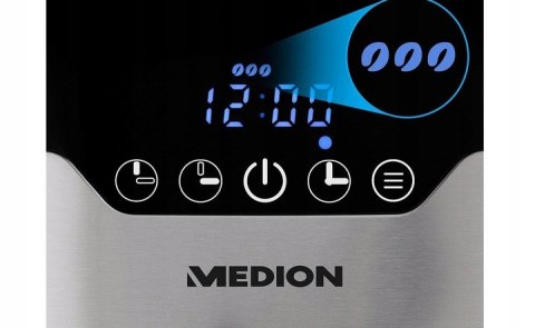 Ekspres Przelewowy Medion 1.2L 900W, Regulacja Aromatu, Termos, 8 Filiżanek