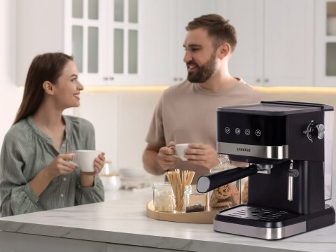 Lykkele Gusto 20Bar Ekspres Kolbowy Ze Spieniaczem Mleka Dla Koneserów Kawy