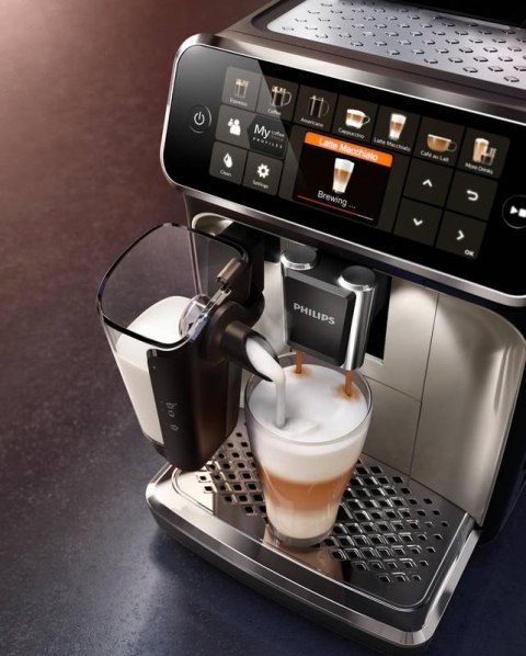 Philips 5400 Lattego Ep5447/90 Ekspres Do Kawy Ze Spieniaczem Aquaclean