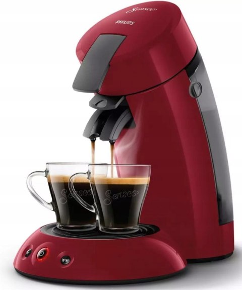 Philips Senseo Ekspres Ciśnieniowy Do Kawy 1450W Czerwony Coffee Boost
