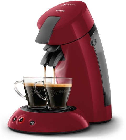 Philips Senseo Ekspres Ciśnieniowy Do Kawy 1450W Czerwony Coffee Boost