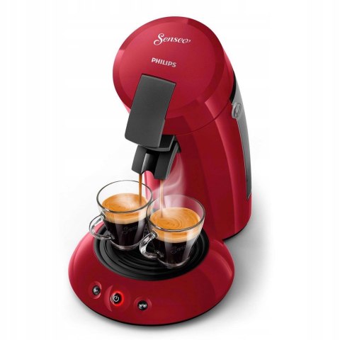 Philips Senseo Ekspres Ciśnieniowy Do Kawy 1450W Czerwony Coffee Boost